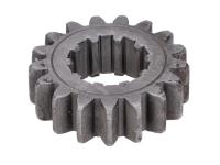 fixed gear wheel 17 teeth 2nd speed 3-speed transmission for Simson S51, S53, S70, S83, SR50, SR80, KR51/2, M531, M541, M741