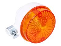indicator light assy rear 80mm orange / white for Simson S50, S51, S70, SR50, SR80