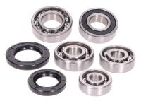 gearbox bearing set w/ oil seals for Yamaha X-Max 250i 10-12 E3 [SG22/ 37P]