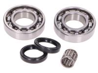 crankshaft bearing set w/ shaft seals for Aprilia AF1 Futura 125 2T