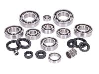 Rotax Engine Parts - Bearing set motor with shaft sealing rings complete for Rotax 122