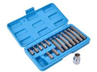 Moped Accessories & Tool Kits - Torx bit set and wrench socket 1/2 inch 15-piece for Moped & Scooter repair