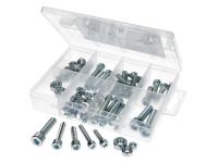 Scooter Repair Tools - Scooter Parts & Accessories 75-piece Professional Repair Shop Hexagon Socket Screw and Nut assortment M5-M8