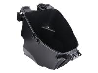 Easy Swap Scooter Helmet Plastic Compartment Replacement Part in Black OEM for Yamaha Scooters, Yamaha Aerox, MBK Nitro -2013
