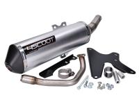 SYM Technigas 150cc Scooter Exhaust System - Exhaust Tecnigas 4SCOOT for SYM Jet 4 125cc. SYM Jet 150cc Scooters