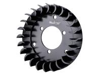 fan wheel swiing aluminum CNC black for Sachs 50/2, 50/3, HPI, Bosch, Ducati ignition
