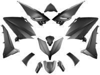 fairing parts kit 14-piece black matt for Yamaha T-Max 530i 15-17 E3 [SJ098/ SJ099/ 2PW]