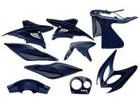 fairing kit EDGE 9-piece blue metallic for Yamaha Aerox 50 2T LC 97-02 E1 [5BR]