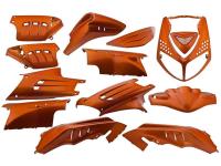 fairing kit EDGE 13-piece orange metallic for Peugeot Speedfight 2