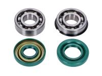 Bearing with seal ring set DMP 4-piece for Puch MS, VS, MV 2-speed manual shift