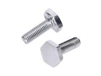 Chrome screw set for top telescopic for Puch Condor 4-speed