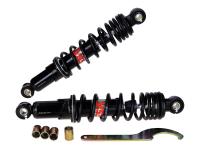 Shock absorber set YSS Pro-X black 280mm for Puch Condor 4-speed