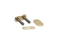 AFAM Chain Clip Master Link Joint AFAM reinforced golden - A428 R1-G for Kymco, Hyosung, Sherco, SYM, Yamaha ATVs and Motorcycles