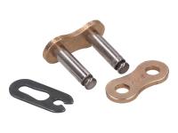 Husqvarna AFAM Chain Clip Master link joint AFAM MX-Racing golden - A428 MX-G Motorbikes