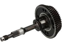 gearbox (gears including main shaft) BGM PRO for Vespa Smallframe, 4-speed - 58, 54, 50, 46 teeth, for Vespa PK S, PK XL1, PK XL2, ETS, V50 Special Elestart PV125 ET3
