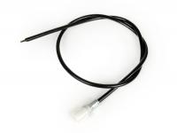 Speedo cable -BGM ORIGINAL- Vespa PK XL2 (V5N1T, V5X3T, VMX6T), PK XL2 Automatic (V5P2T, VA52T), HP (V5N2T) - black