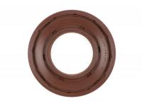 oil seal crankshaft BGM PRO 31x62,1x5,8-4,3mm rubber brown for LML Stella 125 2T