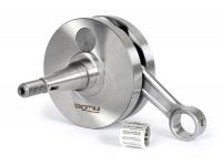 Crankcshaft -BGM PRO, direct intake, stroke = 57mm, conrod = 105mm- Vespa GS150 (VS1-5T), Motovespa 150GS (engine 04M), 150S (VTT, V13502C), 150 Sprint (engine 04M) - gudgeon pin Ø15mm (needle roller bearing)