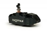 brake caliper front BGM PRO, 4-piston black radial mounting for Vespa Modern PX 150 E (Disc) ZAPM511 (98-)