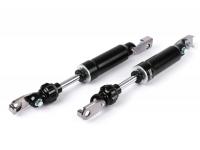 Shock absorber set -BGM Pro F16- Piaggio Ciao , additional shock absorber front, black
