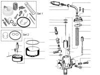 spare parts for Bing SRE carburetor 12-15mm