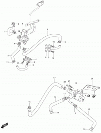 10-1 secondary air valve & idle valve