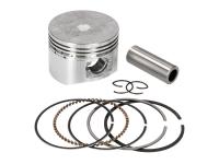 - GY6 Stock Replacement Parts Shop - Piston Set for 125cc includes rings, clips and pin for GY6 152QMI