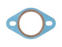 Exhaust gasket - flat - strengthened version by 101 Octane Replacement Scooter Parts