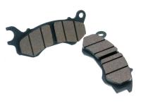 brake pads organic for Honda PCX 125 (10-), NSC, Vision, Peugeot = NK430.14