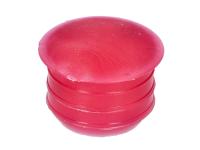 front wheel brake anchor plate cap Leleu red for Puch Maxi, X30, LG1, LG2