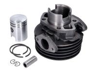 cylinder kit 50cc 38mm, 12mm piston pin R-Motor for Puch DS, VSD, VZ 3-speed manual shift