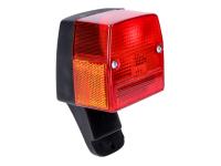 tail light assy universal red w/ side reflector for Tomos A55