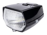 headlight square black LED for Piaggio Si