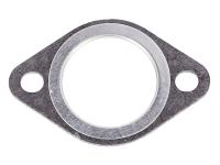 gasket exhaust outlet reinforced flat 27mm for Puch Maxi