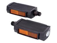 moped pedals w/ reflectors universal