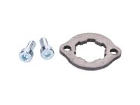 - Aprilia & Derbi Spare Parts - M4 sprocket retainer plate / lock plate (new version M4) for Derbi Senda, Aprilia SX