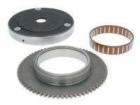starter clutch assy with starter gear rim and needle bearing 16mm for Motorro City Hooper 50
