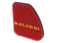 Malossi Scooter Parts & Accessories Race Shop - Malossi Air Filter Foam Double Red Sponge for Peugeot vertical scooter engines