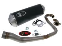 SYM Scooters High-Performance Exhausts Turbo Kit GMax Systems Shop - Complete Exhaust Turbo Kit GMax 4T for SYM GTS 125cc