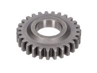 4th speed secondary transmission gear TP 27 teeth 2nd series for Rieju MRT 50 SM Europa I 10-12 (AM6)
