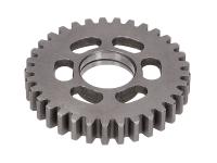 2nd speed secondary transmission gear TP 33 teeth 2nd series for Rieju Tango 50 with aluminum rims 10- (AM6)