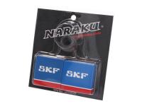 crankshaft bearing set Naraku SKF metal cage for Peugeot TKR 50 2T AC 12 inch wheels -02 E1