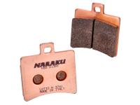 brake pads Naraku sintered for Aprilia SR50, Scarabeo, Baotian BT49QT