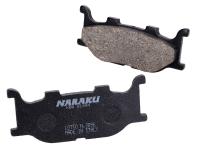 brake pads Naraku organic for Yamaha Majesty 400i 04-06 E2 [SH02/ 5RU]
