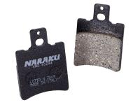 brake pads Naraku organic for Yamaha, Peugeot, MBK, Aprilia, Atala, Alfer