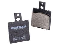 brake pads Naraku organic for Keeway ARN 50 2T 09-13