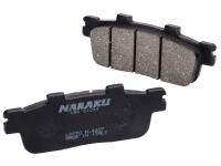 Brake Pads by Naraku Performance Parts - brake pads Naraku organic for SYM, Peugeot, TGB FA427