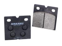 brake pads Naraku organic for Peugeot Jet Force 50 C-Tech 12 inch wheels -2012