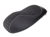 sports seat OEM black for Vespa Modern GTS 150 ie Super 3V E4 ABS 17-21 [RP8M45610/ RP8M45900]