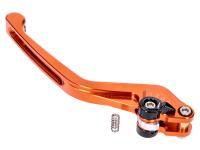 Clutch lever / brake lever Puig 3.0 rear adjustable - orange black